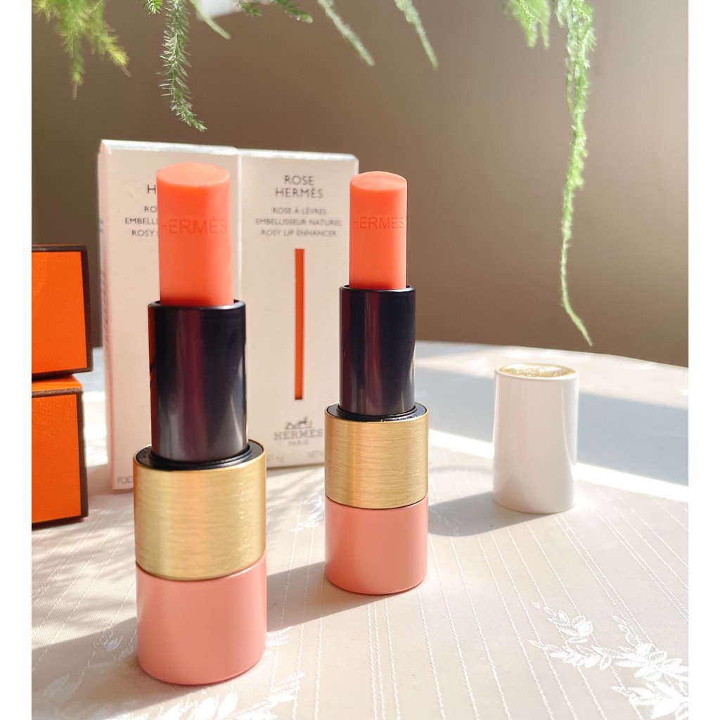 Son Dưỡng ❣️FREESHIP❣️ Son Dưỡng Rose Hermes Rosy Lip Enhancer