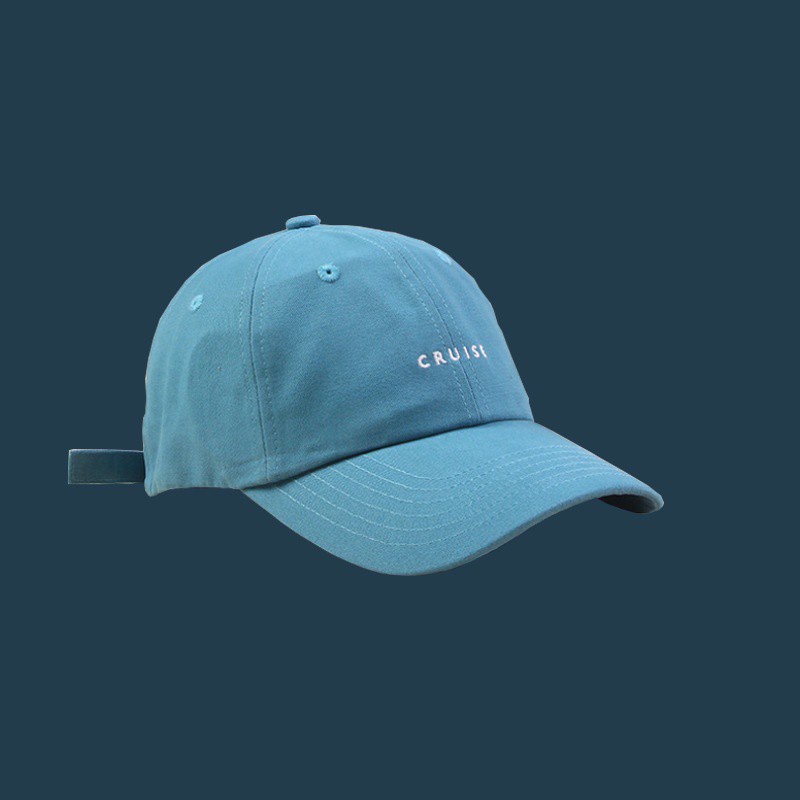 Mũ Lưỡi Trai Cotton Mềm Mại Thêu Chữ Phong Cách Hàn Quốc Thời Trang Unisex 19112