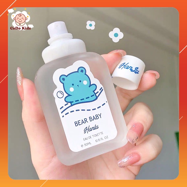 Nước Hoa HanLu Mẫu Mới Nhất, Xịt Thơm Body HanLu Bear BaBy Hương Nhẹ Nhàng Quyến Rũ