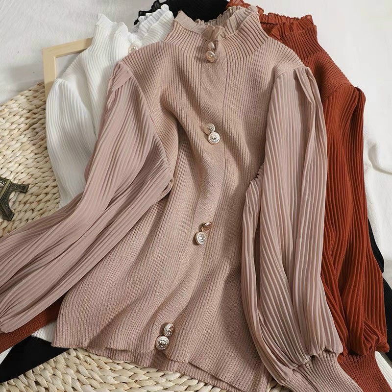 [ Giá Sỉ ] Áo len nữ, áo len cổ bèo hàng quảng châu loại 1 | BigBuy360 - bigbuy360.vn