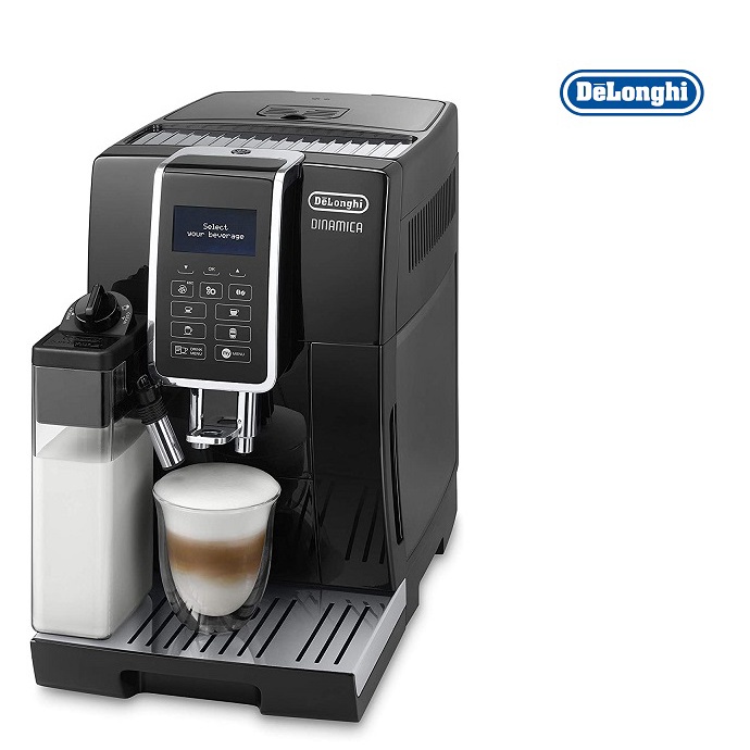 Máy pha cà phê tự động từ cà phê hạt và bột Delonghi Dinamica ECAM 350.55.B