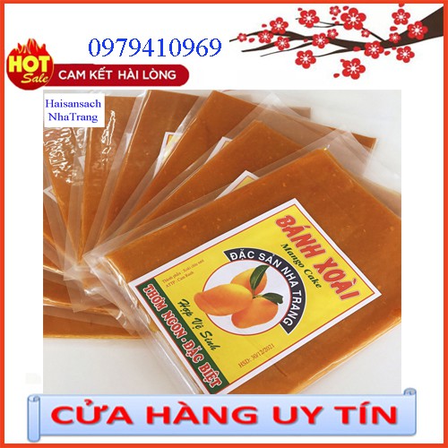 ☞ 600gr/3 gói  BÁNH TRÁNG XOÀI đặc sản Nha Trang - BÁNH XOÀI