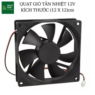 Quạt tản nhiệt làm mát, quạt gió 12V kích thước 122.5cm