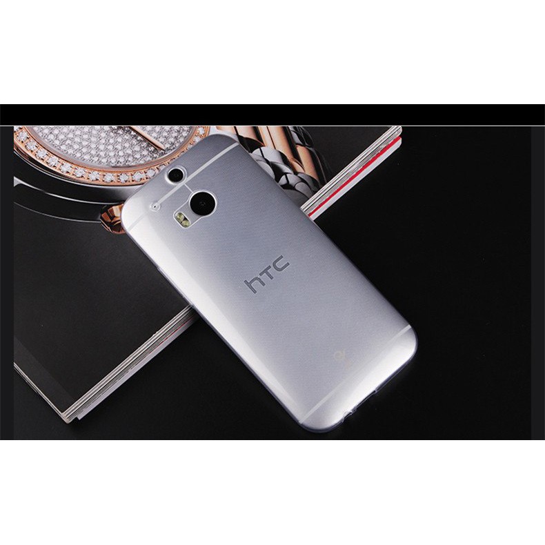Ốp lưng dẻo trong HTC One M8 siêu bền
