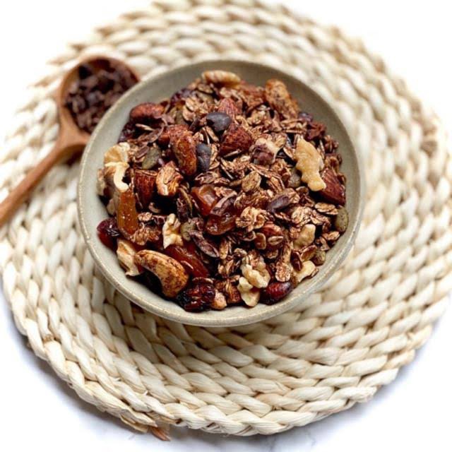 Ngũ Cốc Giảm Cân Granola Ăn Kiêng Không Đường - Bếp của Ngoại HT