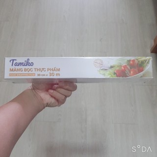 Màng bọc thực phẩm tamiko 30cm x 30m an toàn vệ sinh