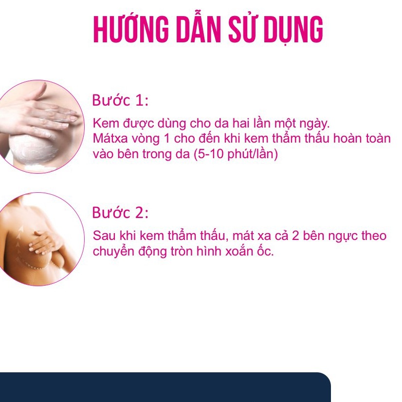 Kem Nở Ngực UPSIZE [Hàng Chính AUTH] - Kem Massage Tăng Kích Thước ngực Upsize AN TOÀN &amp; HIỆU QUẢ NHANH (Loại mới nhất)