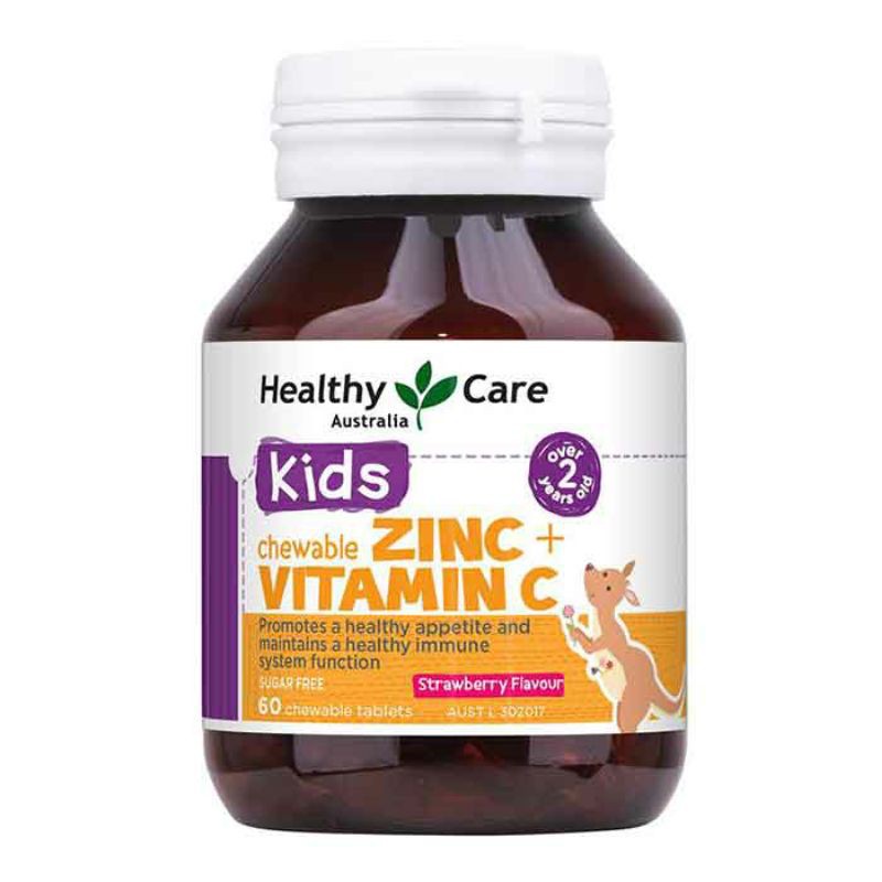 Viên Zinc + Vitamin C Healthy Care Kids.