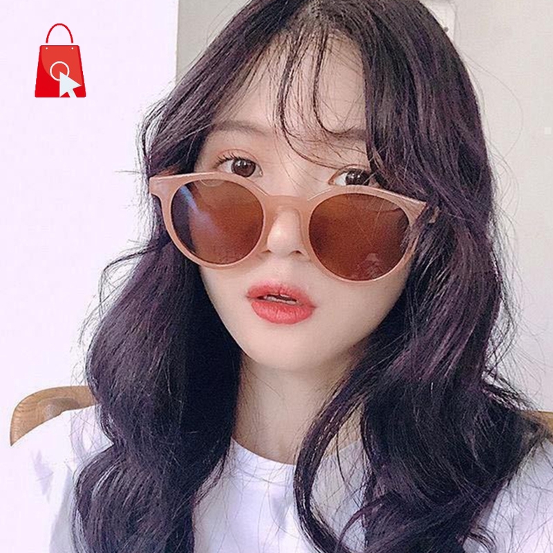 Kính Mát Gọng Tròn Chống Tia UV400 Phong Cách Vintage Thời Trang