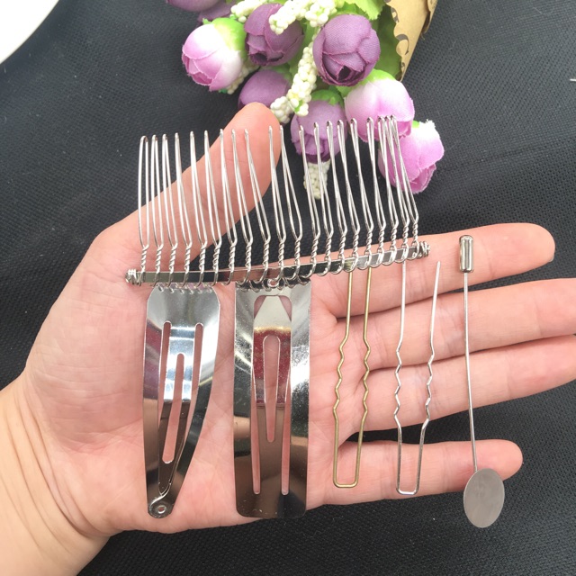 Trâm cài đầu cô dâu, cài áo, xược tóc, kẹp tóc