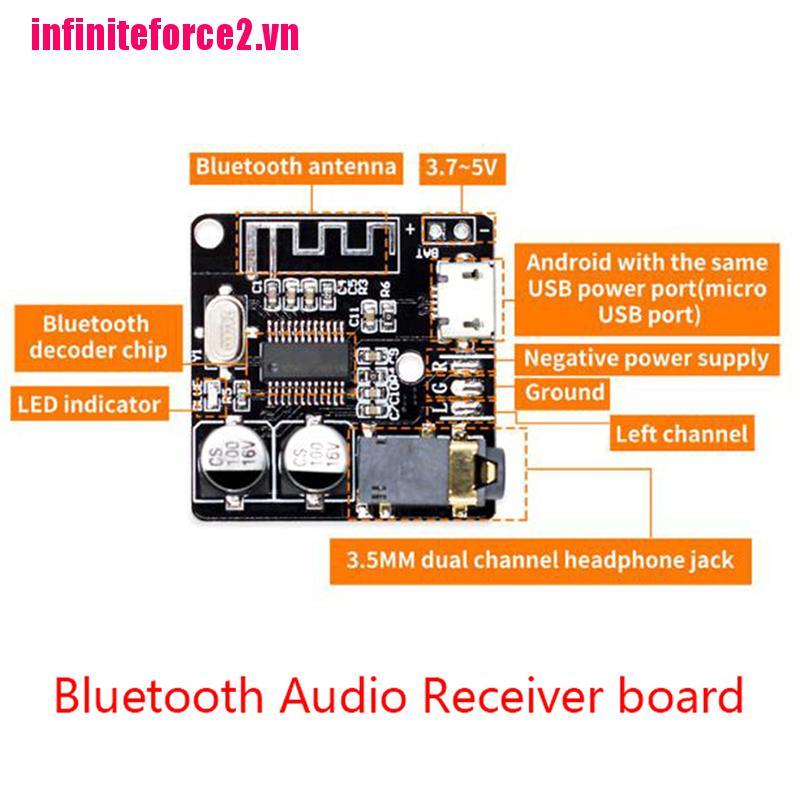 Bộ Giải Mã Âm Thanh MP3 VHM-314 Bluetooth 4.1 Chất Lượng Cao