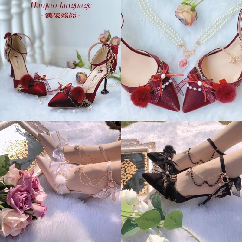 YASAS0148-Giày cao gót lolita tiệc trà