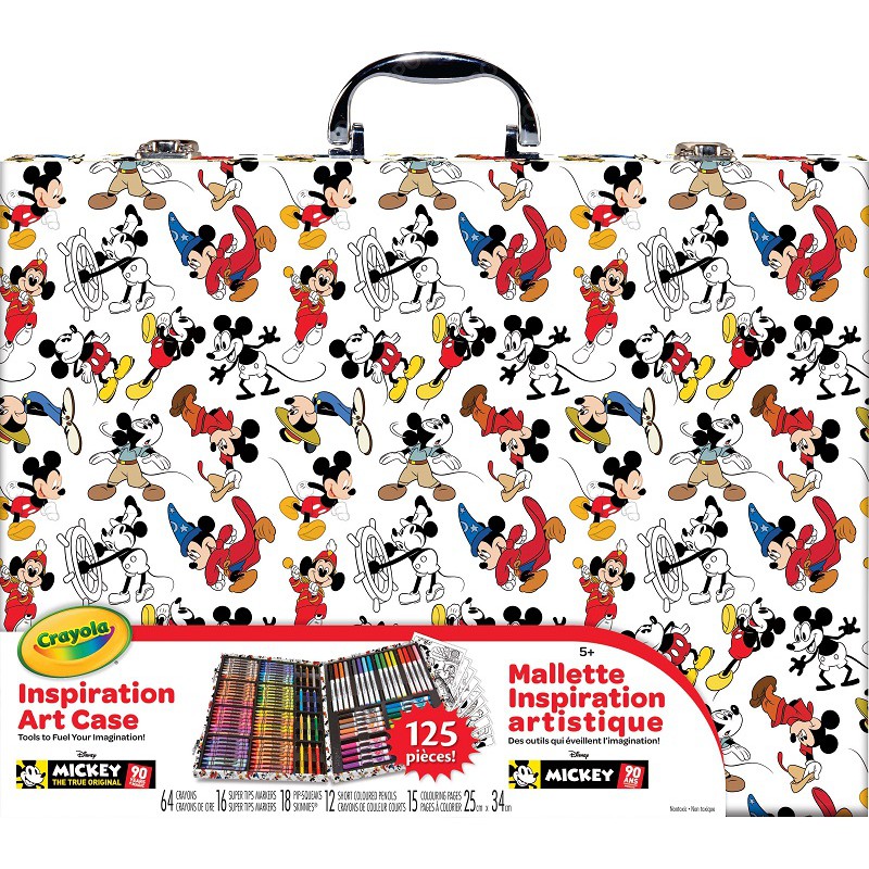 Bộ dụng cụ nghệ thuật  Mickey Mouse / Crayola Inspiration Art Case - Mickey Mouse ( 40516)