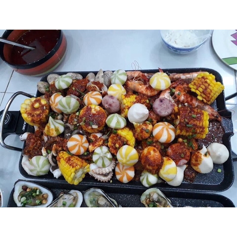 Bánh bao nhân trứng cá Phumark túi 500g/30v (Ship nhanh HCM) | BigBuy360 - bigbuy360.vn