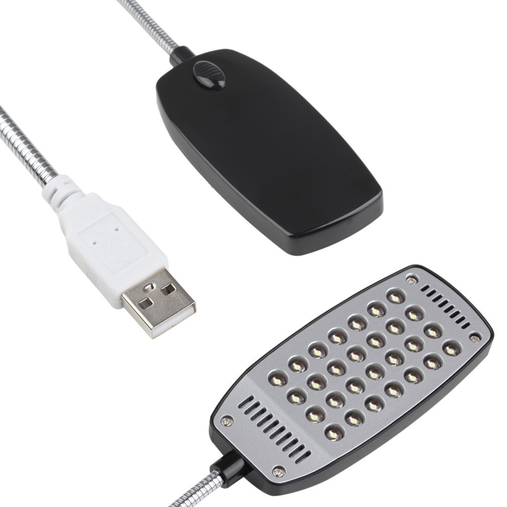 Đèn LED mini 28 bóng cổng USB linh hoạt dành cho máy tính