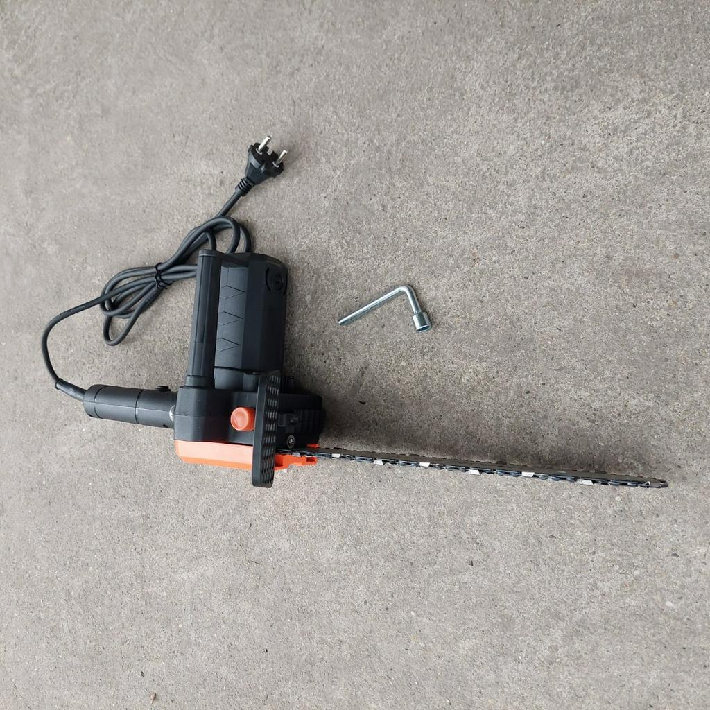 Máy cưa xích điện cầm tay lam 30cm nhỏ gọn cắt khỏe