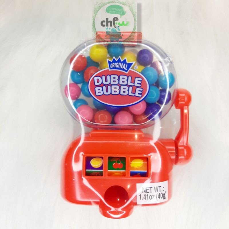 Máy bắn kẹo gum sổ xố Big Jackpot Bubble Bubble Kidsmania 40g