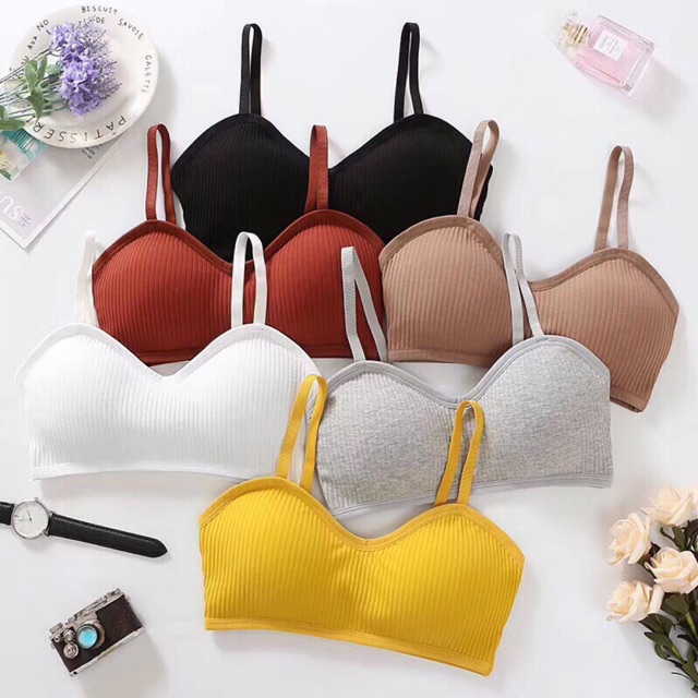 🎀🎀Bra gân cúp tròn cực sành điệu