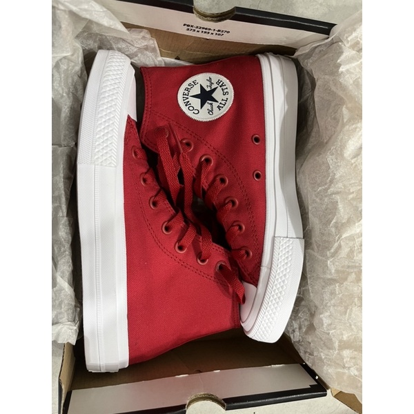 Giày Converse chuck taylor all star 2 màu đỏ đô