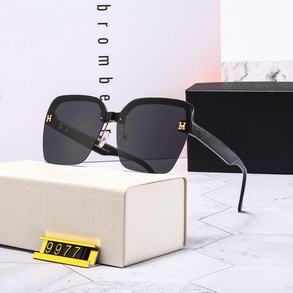 Kính Mát Nửa Gọng Chống Tia UV400 Thời Trang Dành Cho Nam Và Nữ