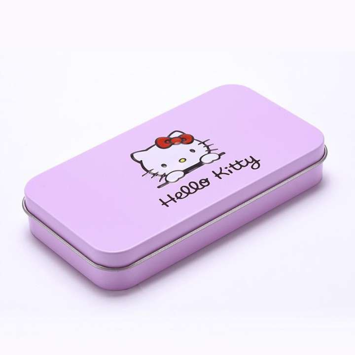 Bộ cọ trang điểm hello kitty có 7 dụng cụ màu hồng đi kèm với hộp đựng cẩn thận duyanh2015 | BigBuy360 - bigbuy360.vn