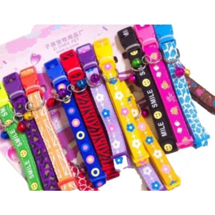 Vòng cổ 2 lớp có chuông cho chó mèo