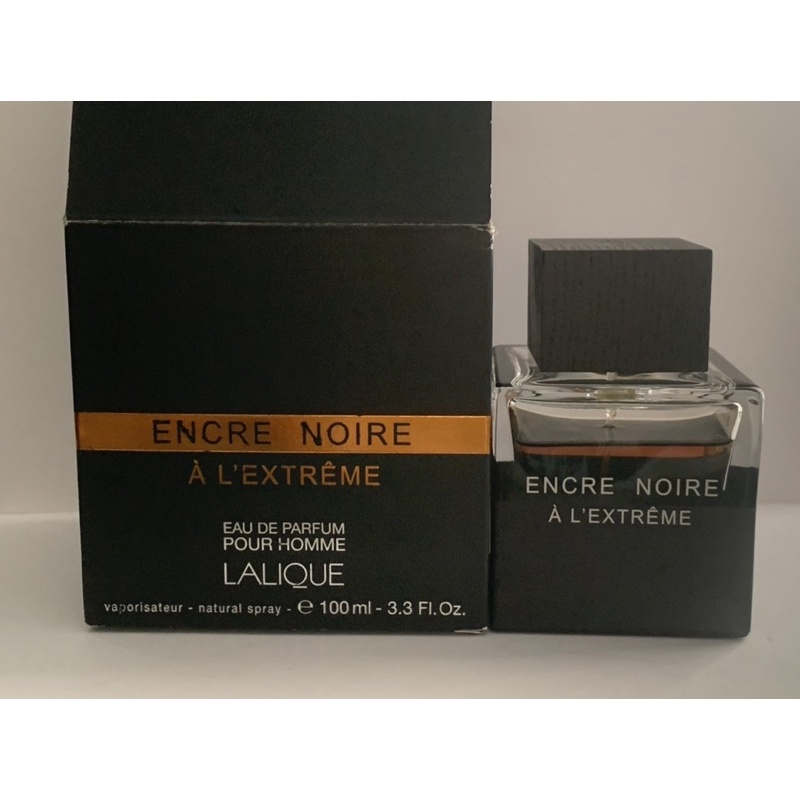 (KHÔNG SEAL - Y HÌNH) Nước Hoa Lalique Encre Noire A L'Extreme 80/100ml