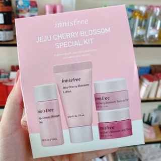 Set Trắng Da Mini chiết xuất Từ Hoa Anh Đào Innisfree Jeju Cherry Blossom Kit