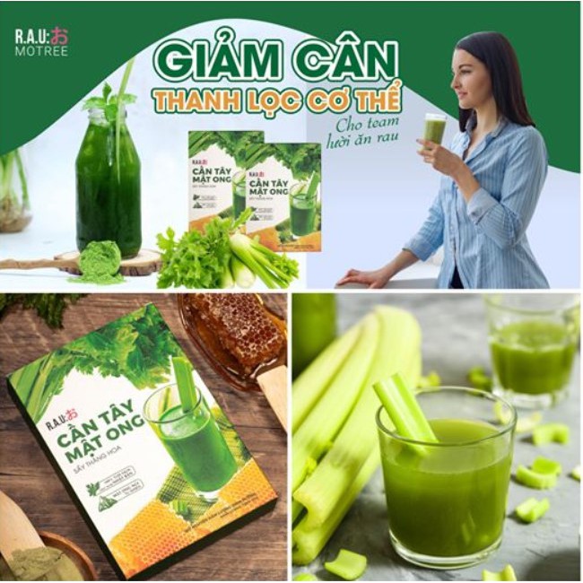 [Mua 3 Tặng 1] Cần Tây Mật Ong Motree Detox Ngại Gì Mỡ Bụng | BigBuy360 - bigbuy360.vn