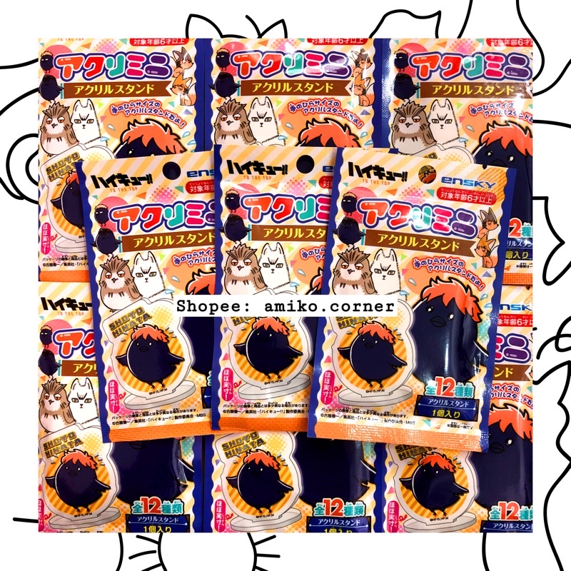 [Hàng có sẵn] Pack standee nhân phẩm Haikyuu chính hãng