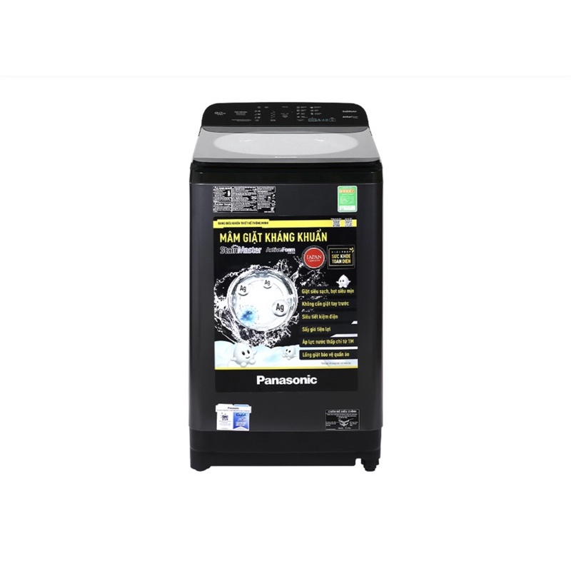 Máy giặt Panasonic 9kg NA-F90A4(Cửa trên Màu đen sang trọng)