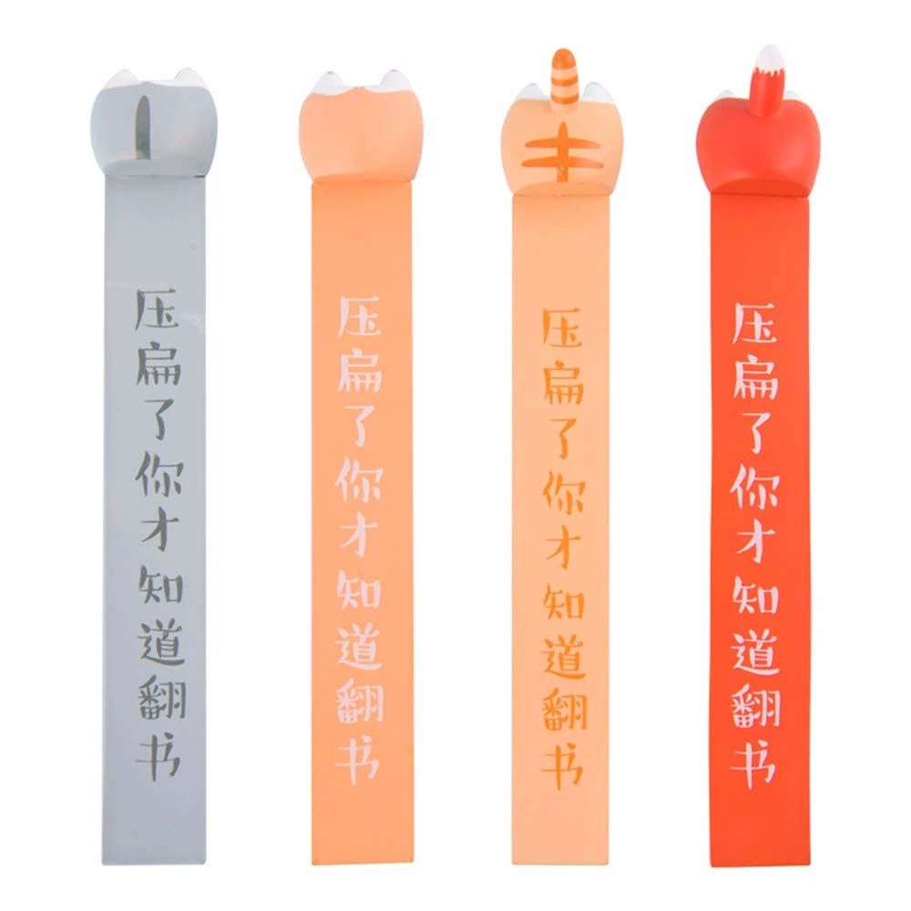 Dụng cụ đánh dấu sách hình động vật hoạt hình 3D sáng tạo đáng yêu