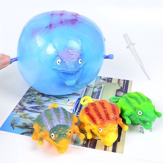 Đồ Chơi Squishy Thổi Bong Bóng Hình Khủng Long