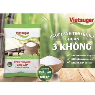 Đường cát trắng tinh luyện cao cấp Vietsugar 1kg