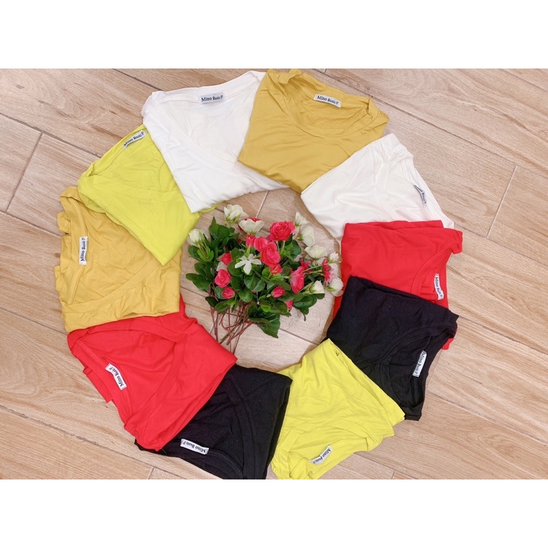 Áo Thun Lụa croptop dài tay dài siêu mát