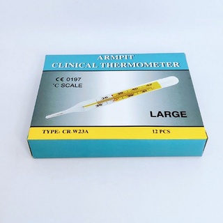 Nhiệt kế thủy ngân (1 hộp 12 chiếc bán sỉ)