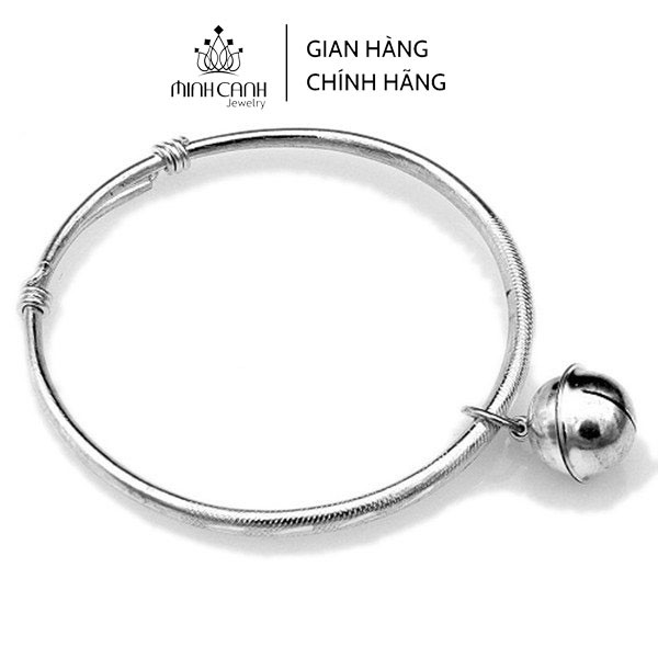 Lắc Bạc Trẻ Em 1 Chuông - Minh Canh Jewelry