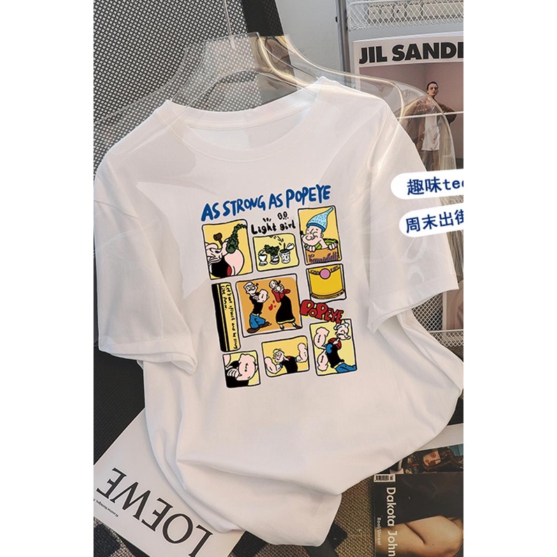 Áo Thun HIIXIIVI 100% cotton Tay Ngắn Cổ Tròn In Hình Hoàng Hôn Thời Trang Mùa Hè Phong Cách Hàn Quốc Cho Nữ 2022