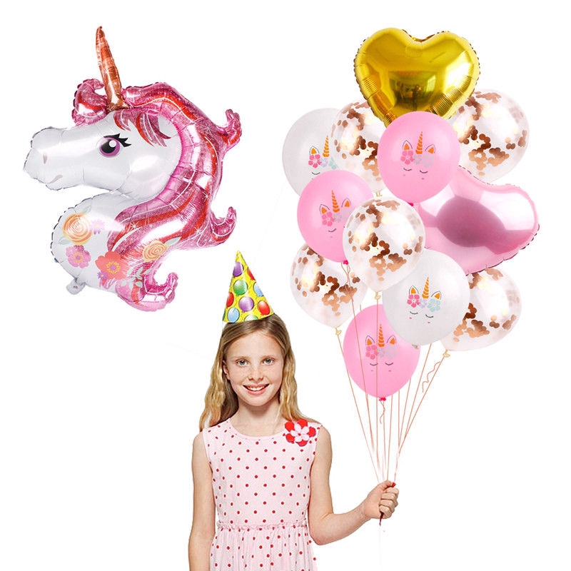 39 chiếc bóng bay chúc mừng sinh nhật hình kì lân