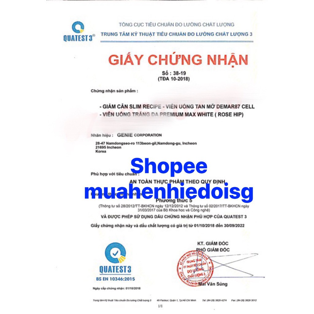 ( auth )Viên Uống 20_Ysr Forever Genie (giá sỉ) | BigBuy360 - bigbuy360.vn