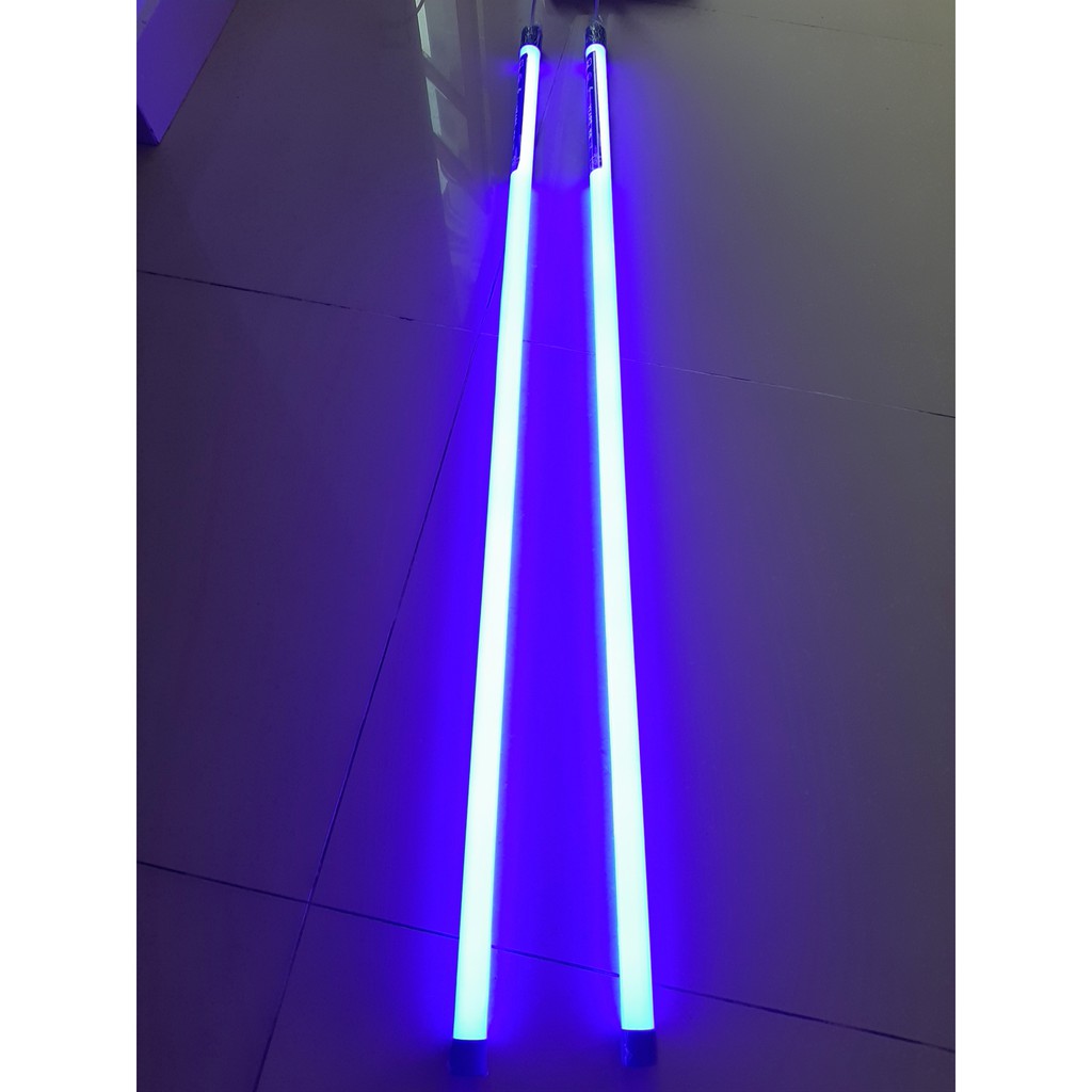 Bóng đèn led tuýp màu xanh dương 1m2 1.2m trang trí ( đặt mua từ 2 sp )