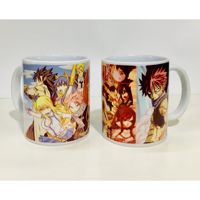 Cốc ly anime fairy tail nhiều mẫu bán sẵn ,in theo yêu cầu