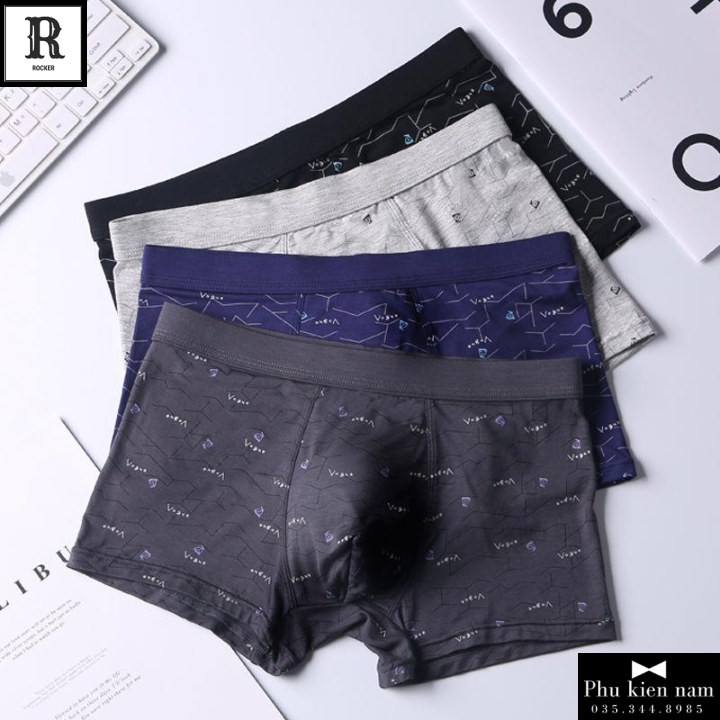 [Hộp 4] Chiếc QUẦN SỊP ĐÙI/ QUẦN LÓT NAM Boxer