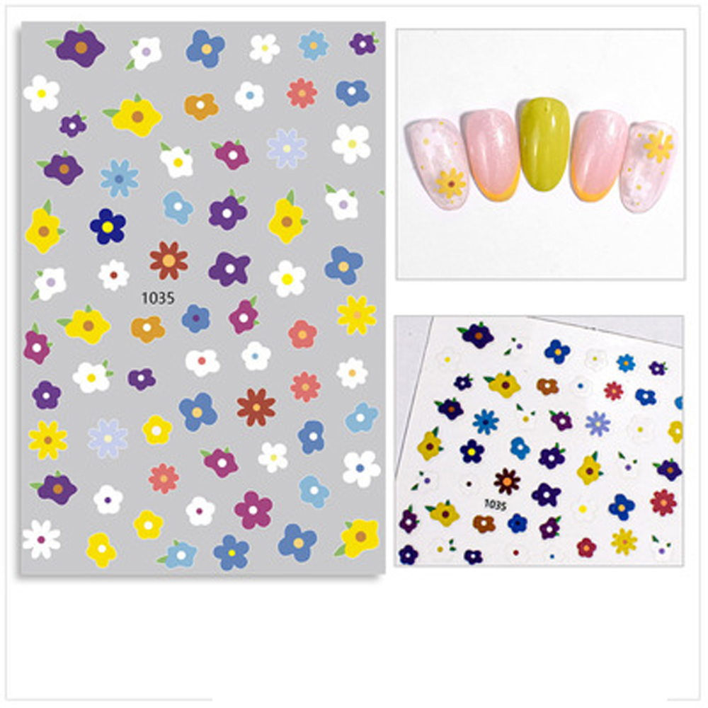 Miếng Dán Trang Trí Móng Tay Hình Thỏ Đáng Yêu Phong Cách Hàn Quốc Cho Nữ