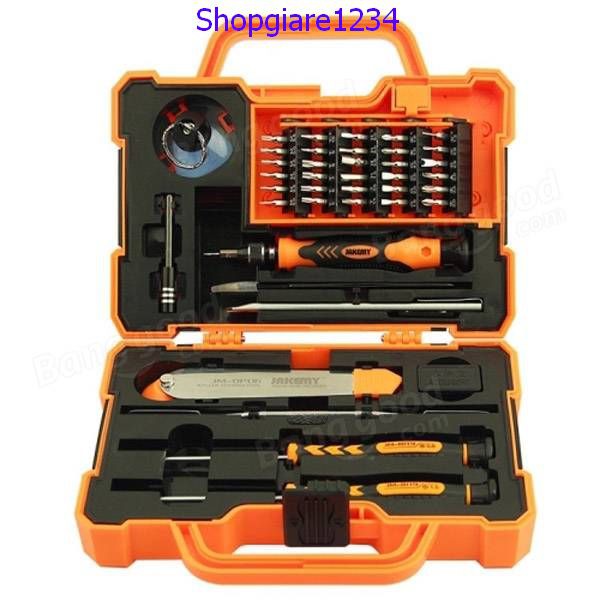 Bộ tua vít 45 in 1 JAKEMY JM-8139 (Cam)- Hàng Chính Hãng, Full Box