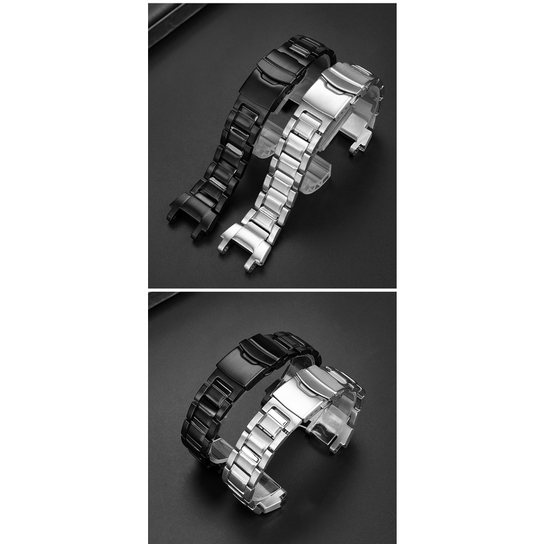 Dây Đeo Thay Thế Bằng Thép Không Gỉ Cho Đồng Hồ CASIO G-SHOCK MTG-B1000 G1000 S1000