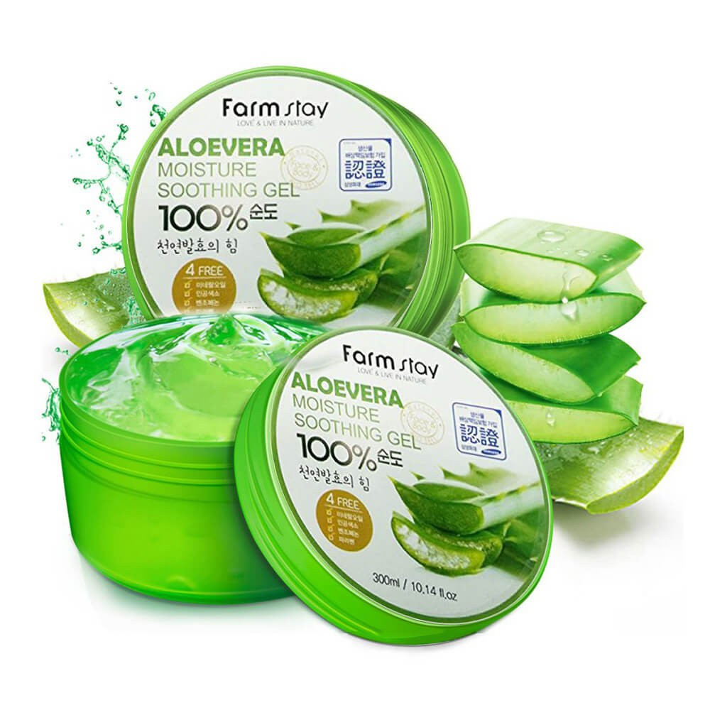Gel Nha Đam 🍀𝑭𝒓𝒆𝒆𝒔𝒉𝒊𝒑🍀 Mặt Nạ Mask Dưỡng Da Alovere 100% Hàn Quốc 300ml