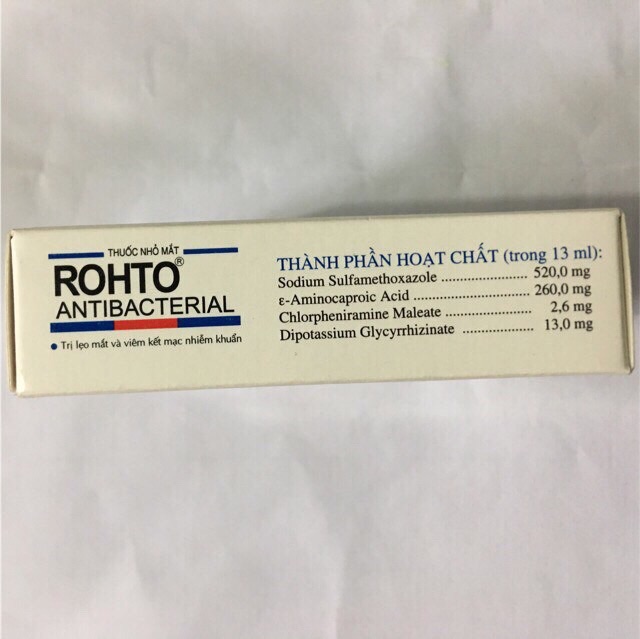 Nhỏ mắt Rohto Antibacterial
