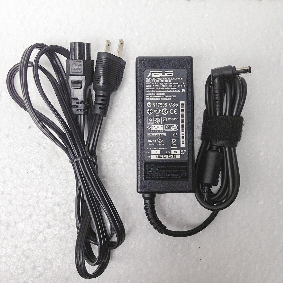 Adapter Sạc Laptop Asus 19V 3.42A Đầu Tròn Lớn 5.5mm - GrabExpress Tp.HCM