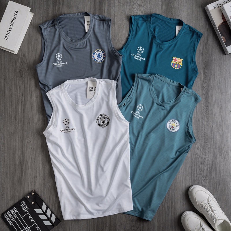 Áo sát nách CLB bóng đá hàng độc quyền